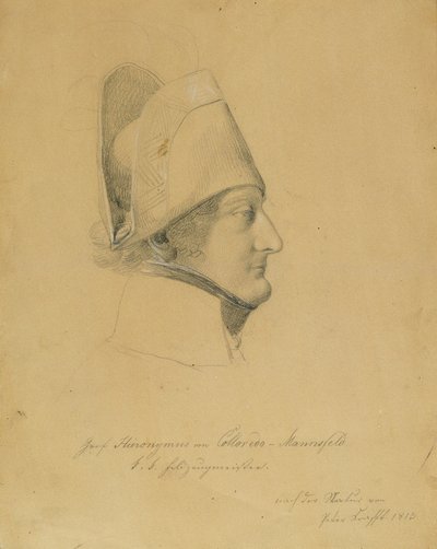 希罗尼穆斯-冯-科洛多-曼斯菲尔德伯爵 作者 Johann Peter Krafft
