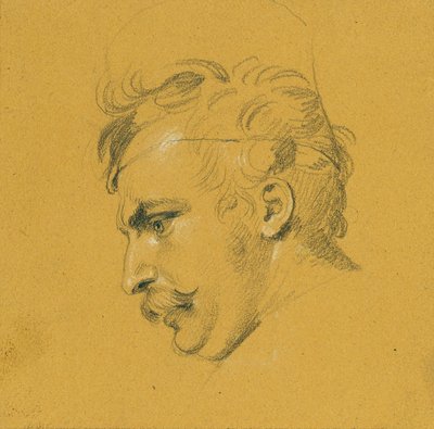 Nikolaus Zriny 在 Szigeth 要塞前的失败 "肖像研究 作者 约翰·彼得·克拉夫特