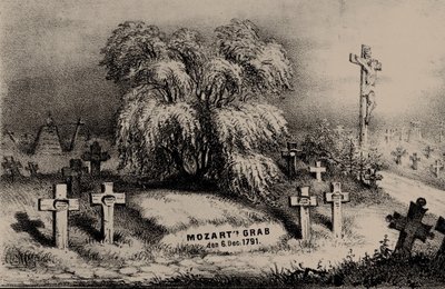 莫扎特的严重问题。根据莫扎特的遗孀自己的原始信件，1856年。 作者 约翰·里特·冯·卢卡姆