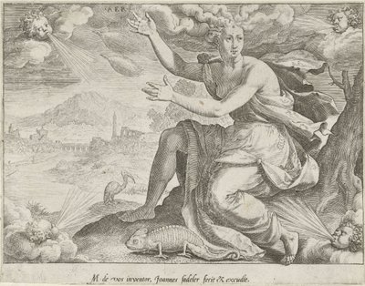 Lucht
Aer （物品上的标题）
De vier elementen（系列标题） 作者 约翰·萨德勒（一）