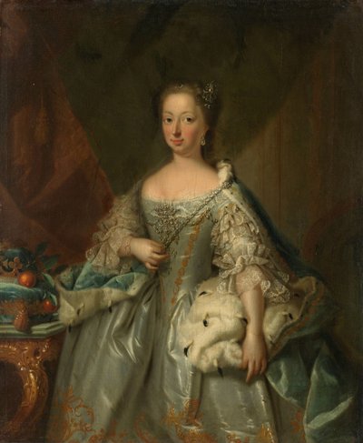 威廉四世的王妃、奥兰治公主、汉诺威王妃安妮的肖像 作者 Johann Valentin Tischbein（归属于）