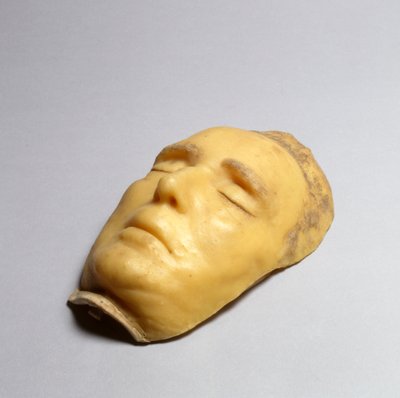 弗雷德里克二世的死亡面具，黑森州卡塞尔的Landgrave，1785年（蜡和头发） 作者 约翰·威廉·基希纳（Johann Wilhelm Kirchner）