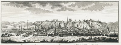 托博尔斯克景观，约1735年 作者 约翰·威廉·勒森尼乌斯（Johann WilhelmLürsenius）
