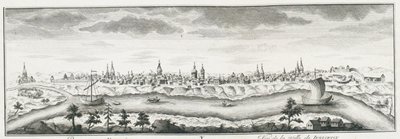 叶尼西斯克景观，约1735年 作者 约翰·威廉·勒森尼乌斯（Johann WilhelmLürsenius）