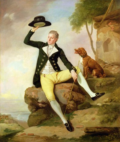 帕特里克·希特利（Patrick Heatly），c.1783-87（布面油画） 作者 约翰·佐法尼（Johann Zoffany）