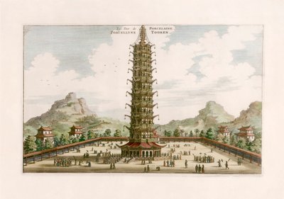 瓷器塔 作者 约翰尼斯（后）Nieuhof