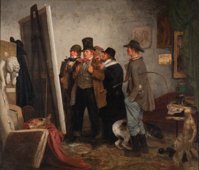 国家鉴赏家，1855年 作者 Johannes Adam Simon Oertel