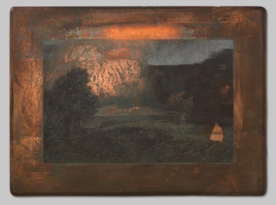 羊群景观 作者 Johannes Arnoldus Boland（艺术家签名）