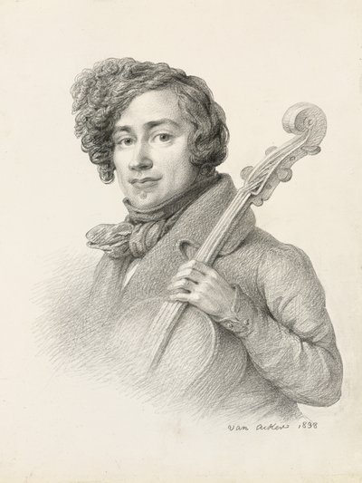 瑟韦的肖像 作者 约翰内斯·巴普蒂斯塔·范·阿克