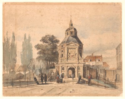 乌特勒支的 Wittevrouwenpoort 作者 Johannes Bosboom（归因于）