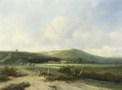 沙丘美景 作者 约翰内斯·弗朗西斯·霍彭布鲁沃斯