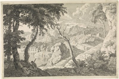 阿卡迪亚风景与两个牧羊人
阿卡迪亚风景（系列名称） 作者 约翰尼斯·格劳伯