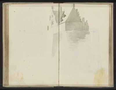 代尔夫特的Waterslootse Poort 作者 约翰尼斯·惠伯特·普林斯