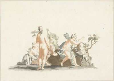 戴安娜和她的仙女 作者 Johannes Jacobsz van den Aveele（归属于）