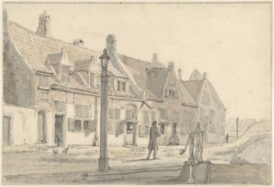 代尔夫特的 Koepoort 附近 作者 约翰尼斯·杰格威斯（Johannes Jelgerhuis）