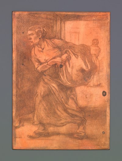 妇女背着包 作者 约翰内斯·约瑟夫斯·阿尔茨