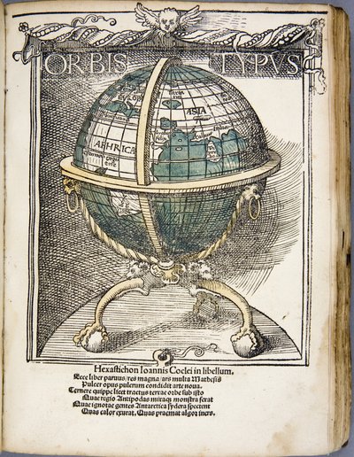 Johann Schöner, Luculentissima quaedam terrae totius descriptio 作者 约翰内斯·舍纳