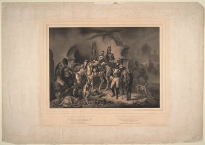 莫斯科克里姆林宫的法国军队，1830年 作者 约翰内斯·沃尔夫勒