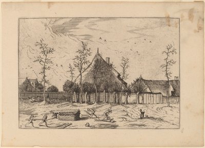 农场 作者 Johannes 和 Lucas van Doetechum 在《小景观大师》之后