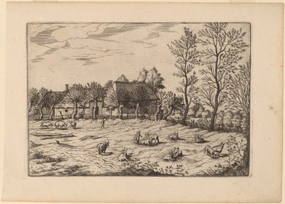 农场 作者 Johannes 和 Lucas van Doetechum 在《小景观大师》之后