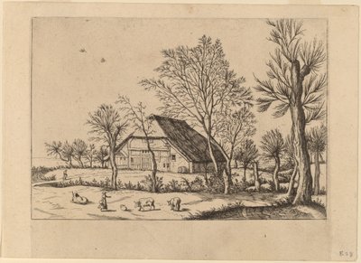 农场 作者 Johannes 和 Lucas van Doetechum 在《小景观大师》之后