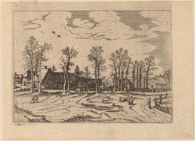 农场 作者 Johannes 和 Lucas van Doetechum 在《小景观大师》之后