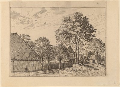 农场 作者 Johannes 和 Lucas van Doetechum 在《小景观大师》之后
