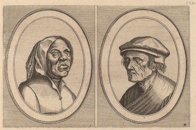 "Baef Schol-becx "和 "Spruyt Vroegh-bedorven" 作者 Johannes 和 Lucas van Doetechum 在老彼得·勃鲁盖尔之后