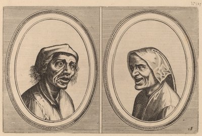 "Goe Geurtjen "和 "Kribbighe Babbe" 作者 Johannes 和 Lucas van Doetechum 在老彼得·勃鲁盖尔之后