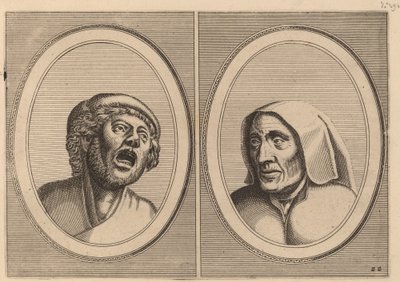 "Hansje Singh in Veldt "和 "Blaeuwe Aecht" 作者 Johannes 和 Lucas van Doetechum 在老彼得·勃鲁盖尔之后