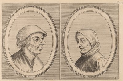 "Mondighe Melis "和 "Smeerighe Els" 作者 Johannes 和 Lucas van Doetechum 在老彼得·勃鲁盖尔之后
