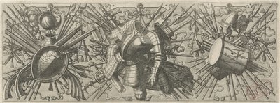 双鼓楣
Panoplia sev armamentarium...（系列名称） 作者 Lucas van Doetechum 的约翰内斯