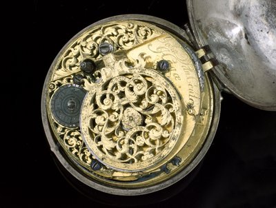 Verge手表。海牙，c.1695（金属）（另见259582-83） 作者 约翰内斯·范·科伦