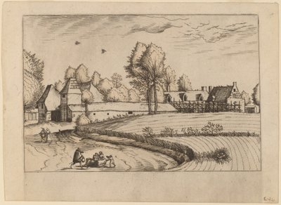 乡村住宅 作者 Johannes van Doetechum，长老和卢卡斯