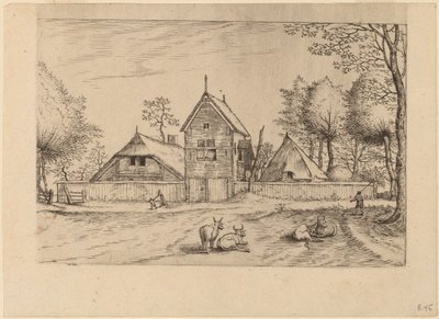 农庄 作者 Johannes van Doetechum，长老和卢卡斯