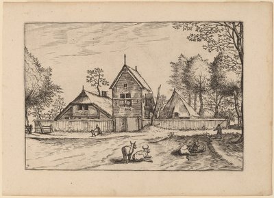 农庄 作者 Johannes van Doetechum，长老和卢卡斯