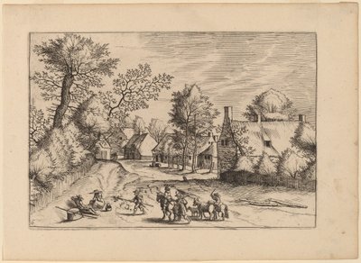 村道 作者 Johannes van Doetechum，长老和卢卡斯