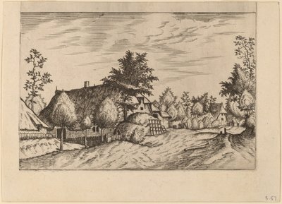 村街 作者 Johannes van Doetechum，长老和卢卡斯