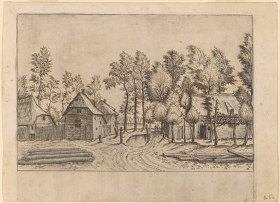 村街 作者 Johannes van Doetechum，长老和卢卡斯