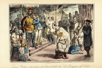 King Edward III of England after the Siege of Calais in 1347 作者 约翰（后）里奇