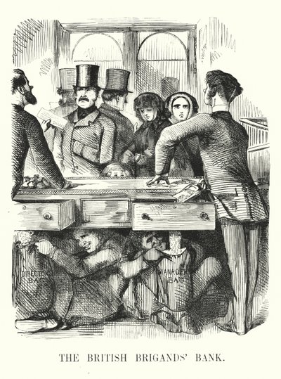 Punch cartoon: The British Brigands