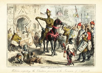 1066年，征服者威廉和他的诺曼人组成的破烂军队。 作者 约翰（后）里奇