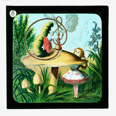 Alice in Wonderland, Coloured Lantern Slides (lantern slide) 作者 约翰（后）坦尼尔