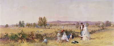 Highgate来自上霍洛威，1859年 作者 约翰·阿布索隆