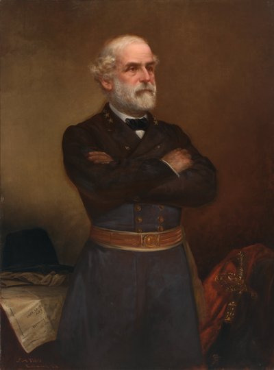 罗伯特-爱德华-李，1876年。 作者 约翰·亚当斯·艾尔德（John Adams Elder）