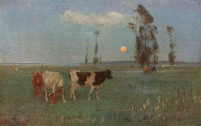 夜之先驱》，约1896-1897，约1930。 作者 约翰·阿尔弗雷德·阿恩斯比·布朗