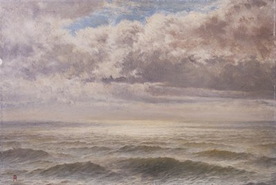 银色海，南德文郡，c.1883 作者 约翰·安德森