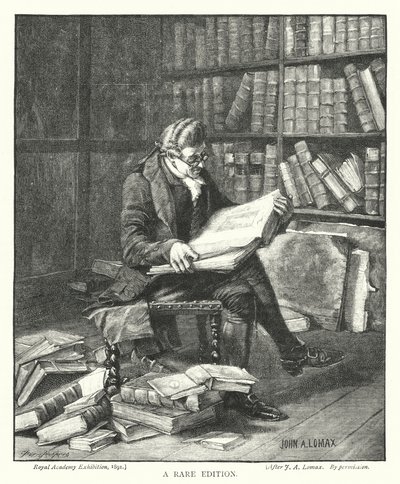 罕见的版本（雕刻）。 作者 约翰·亚瑟·洛玛克斯