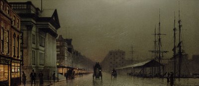 利物浦，1893年 作者 约翰·阿特金森·格里姆肖