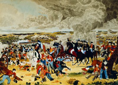 滑铁卢之战，1815年6月18日 1888年 作者 约翰·阿特金森二世